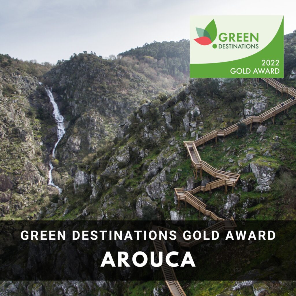 Green destinations gold award 2022 Arouca