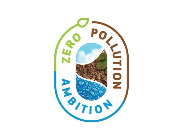 Zero-pollution-ambition logo